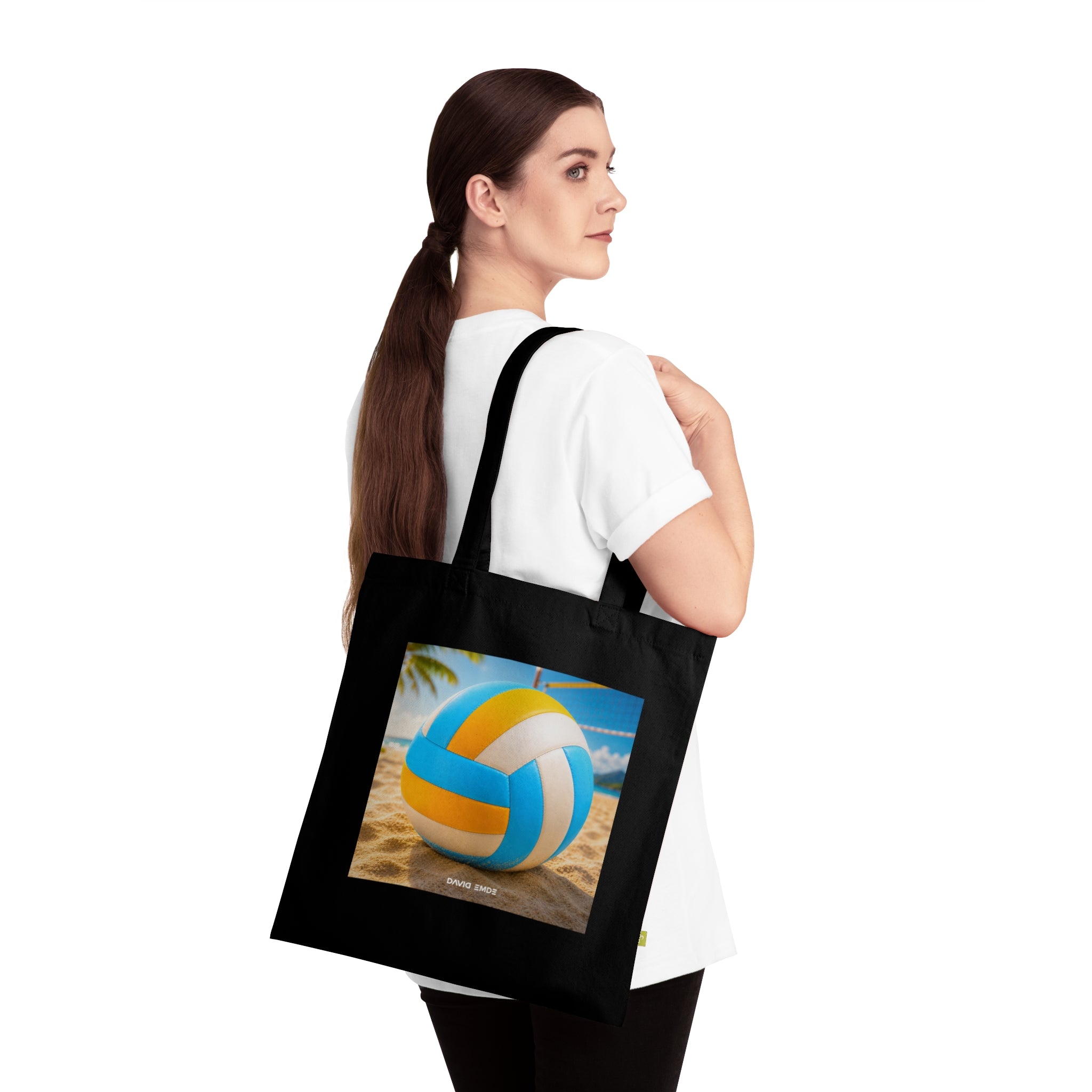 "Volleyball" Organic Beach Bag