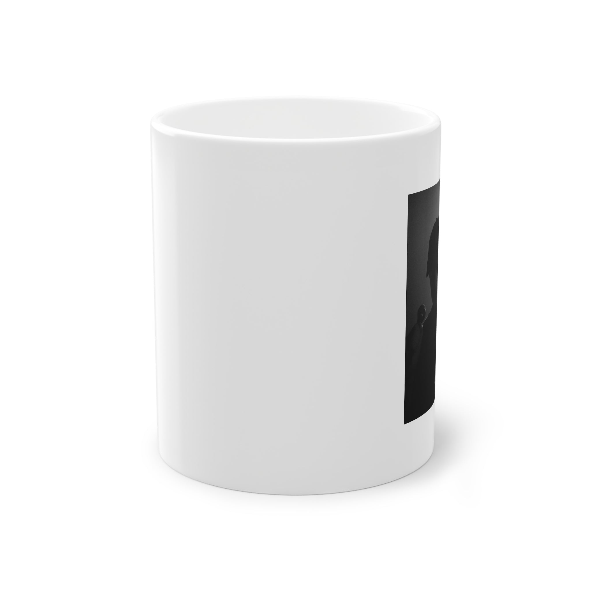 "Wach" Morning Mug Polished White