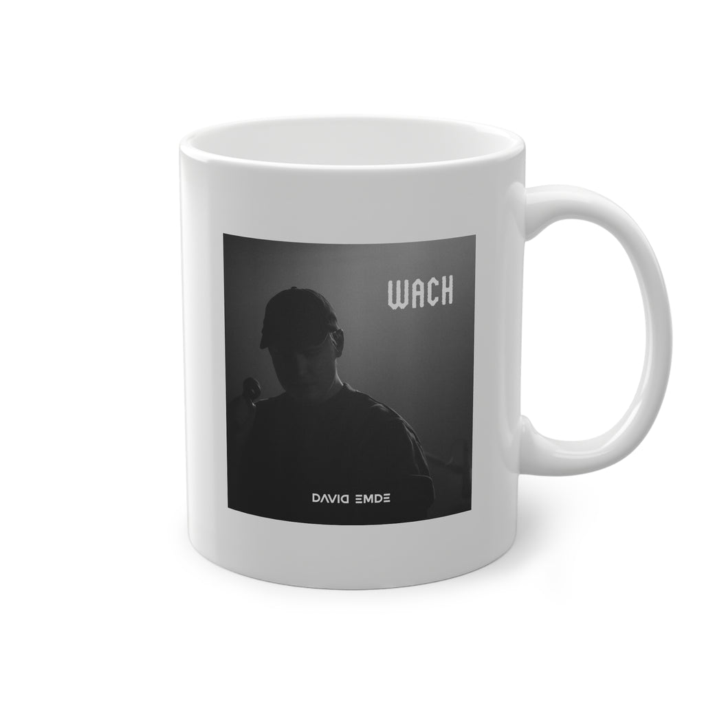 "Wach" Morning Mug Polished White