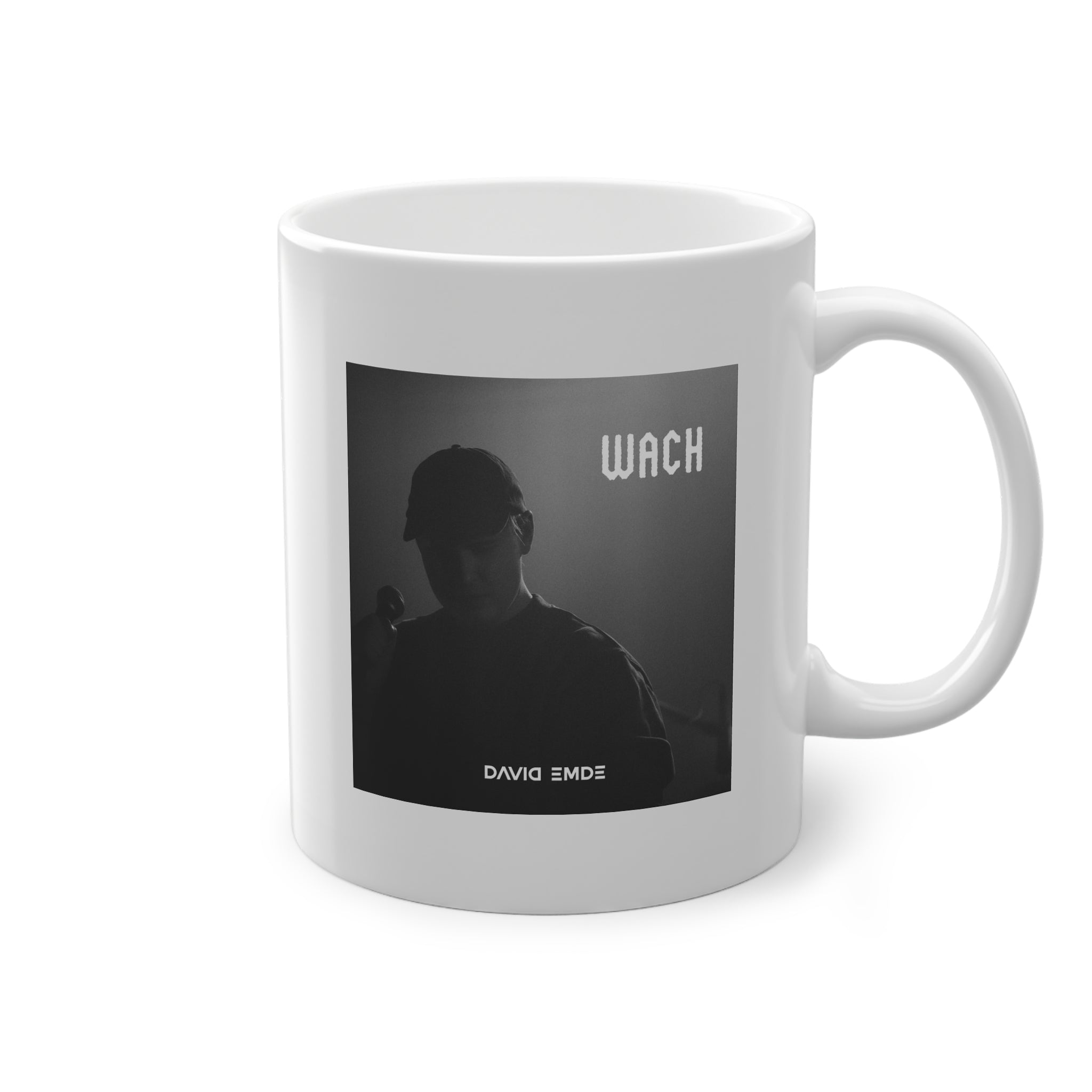 "Wach" Morning Mug Polished White